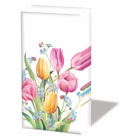 Tulips Bouquet • Pocket Tissue