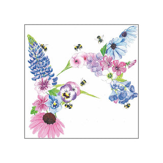 Hummingbird Fleurettes • Beverage Napkins