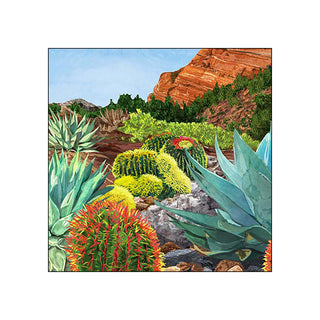 Desert Oasis • Beverage Napkins