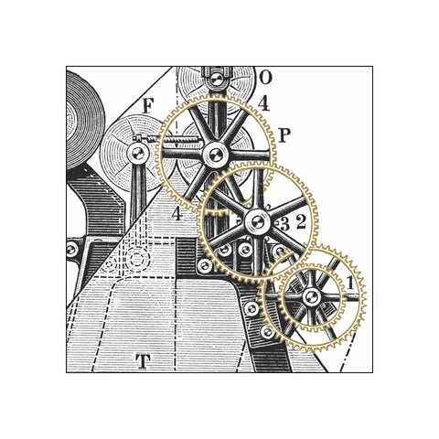 Clockwork • Beverage Napkins