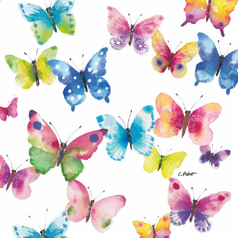 Butterfly Phantasy Beverage Napkin