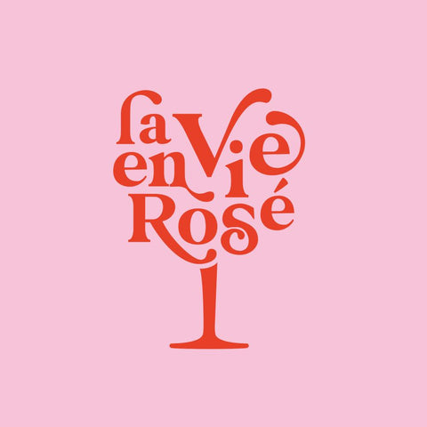 La Vie en Rosé • Beverage Napkin