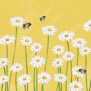Bees & Flowers • Beverage Napkin