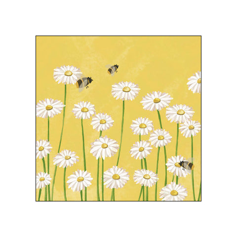 Bees & Flowers • Beverage Napkins