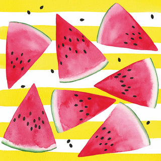 Melon & Stripe Lunch Napkin