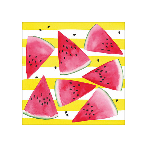 Melon & Stripe • Beverage Napkins