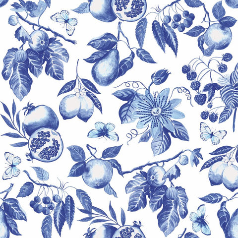 Blue Toile Lunch Napkin