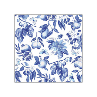 Blue Toile • Beverage Napkins