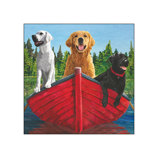 Gone Fishin' • Beverage Napkins