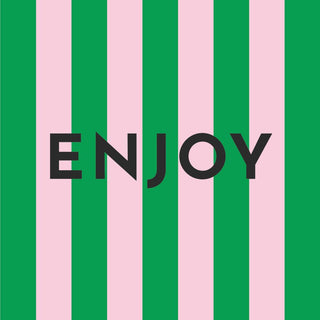 Formart: Enjoy • Beverage Napkin