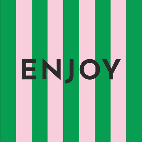Formart: Enjoy • Beverage Napkin