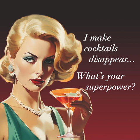 My Superpower • Beverage Napkins