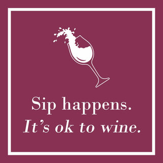Sip Happens • Beverage Napkins