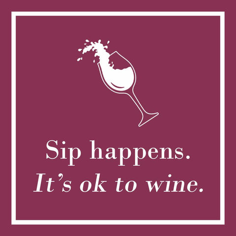 Sip Happens • Beverage Napkins