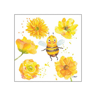 Hey Bee! • Beverage Napkins