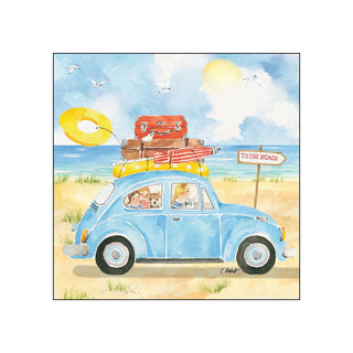 To the Beach • Beverage Napkins