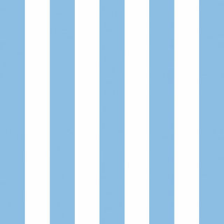 Vertical Stripes, sky blue (L4) • Beverage Napkin