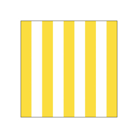 Vertical Stripes, yellow (L5) • Beverage Napkins