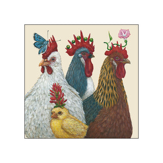 Party at the Coop • Beverage Napkins