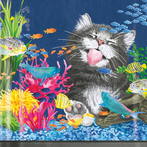 Go Fish! • Beverage Napkin