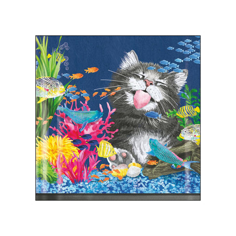 Go Fish! • Beverage Napkins