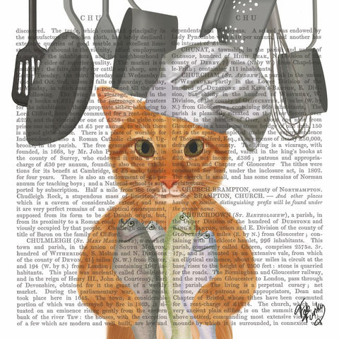 Cat Chef • Beverage Napkin