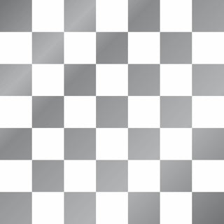 Chessboard, silver • Beverage Napkin