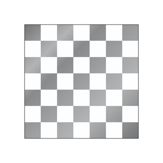 Chessboard, silver • Beverage Napkins