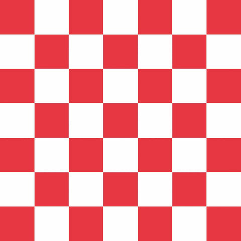 Chessboard, red • Beverage Napkins