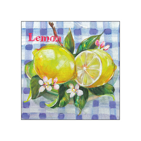 Lemon • Beverage Napkins