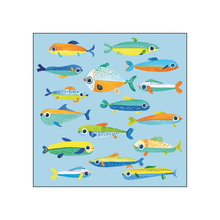 Tropical Ocean • Beverage Napkins
