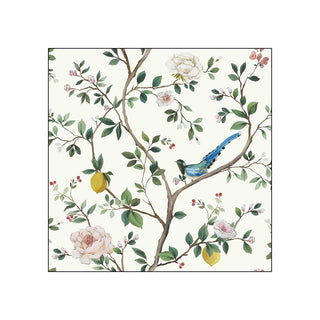 Blossom Chinoiserie, cream • Beverage Napkins
