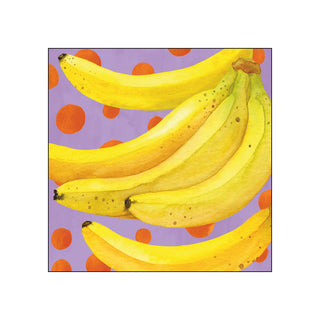 Bananas & Dots • Beverage Napkins