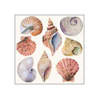Shells and Sand • Beverage Napkins