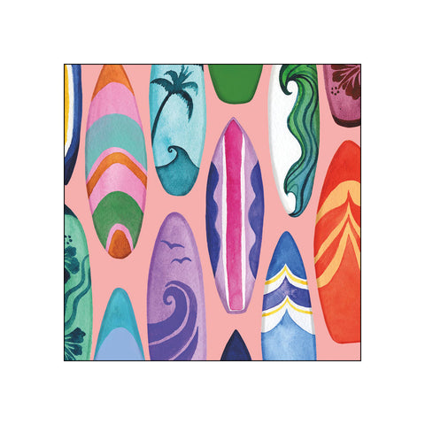 Surfboards • Beverage Napkins