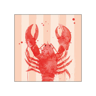 Lobster & Stripes • Beverage Napkins