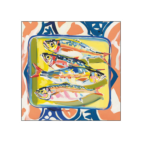 Seaside Sardines • Beverage Napkins