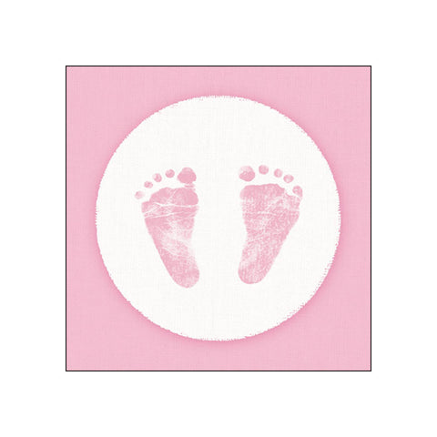 Baby Steps, girl • Beverage Napkins