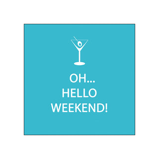 Oh Hello • Beverage Napkin