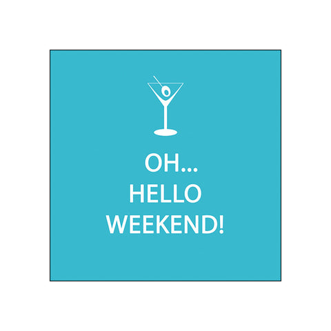 Oh Hello • Beverage Napkin