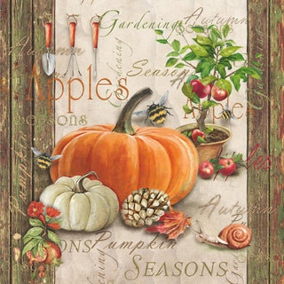 Autumn Gardening • Beverage Napkins