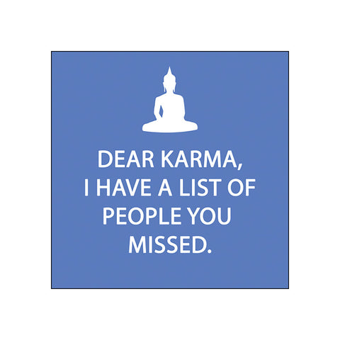 Dear Karma • Beverage Napkins