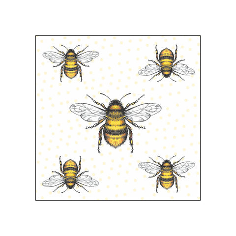 Bees • Beverage Napkins
