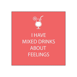 Mixed Drinks • Beverage Napkins