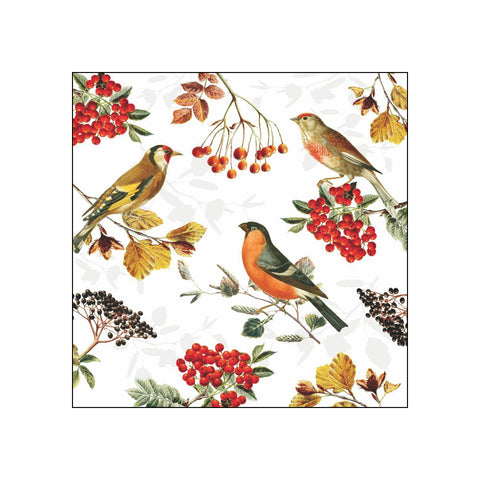 Autumn Birds • Beverage Napkins