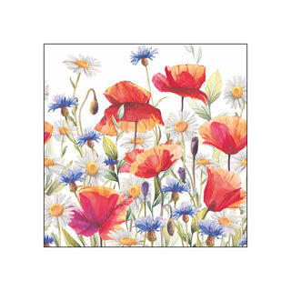 Poppies and Cornflowers • Beverage Napkins