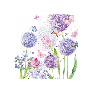Flower Beauty • Beverage Napkins