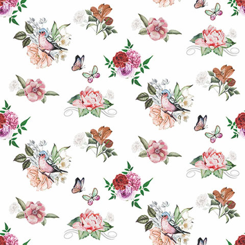 Charlotte, white • Beverage Napkin