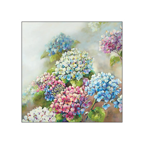 Hydrangea Shades • Beverage Napkins