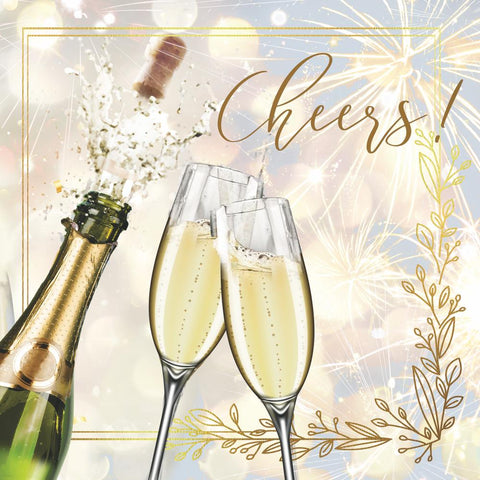 Popping Bottle • Beverage Napkins